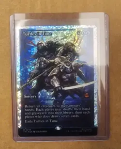 Magic the Gathering Turtles in time Fracture Foil - Image 1