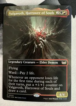 Valgavoth Harrower of Souls | NM | Foil | 0006 | DSC | * - Image 2