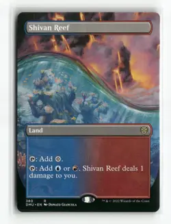 Shivan Reef (Borderless) Dominaria United Regular - Image 1