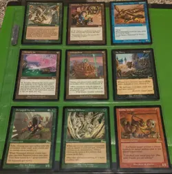 MTG English Magic Complete Set of URZA'S LEGACY LP TO NM 2x GRIM MONOLITH +BONUS - Image 2