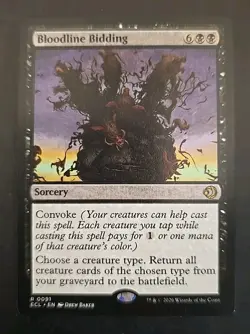 Bloodline Bidding Lorwyn Eclipsed MTG Regular Near Mint - Image 1