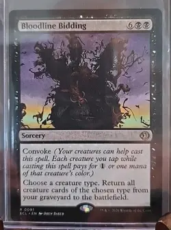 Bloodline Bidding Lorwyn Eclipsed MTG Regular Near Mint - Image 3