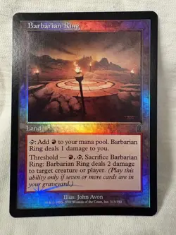 MTG Barbarian Ring Odyssey Foil #313 MINT NP - Image 1