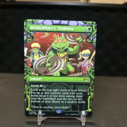 Michelangelo's Technique (Showcase) Teenage Mutant Ninja Turtles Regular - Image 1