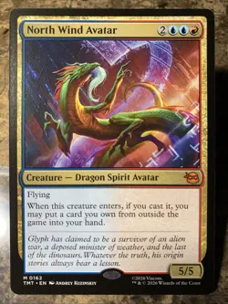 MTG TCG TMNT North Wind Avatar 0162 Regular Mythic - Image 1