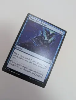 MTG - Thirst for Identity - Lorwyn Eclipsed NM/M Condition - Image 2