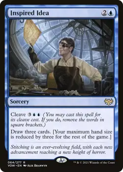 x1 Inspired Idea VOW MTG 64/277 RARE M/NM 1x - Image 1