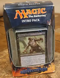 MAGIC The GATHERING 2014 Core Set DEATH REAPER * Intro Pack * Sealed MTG English - Image 1