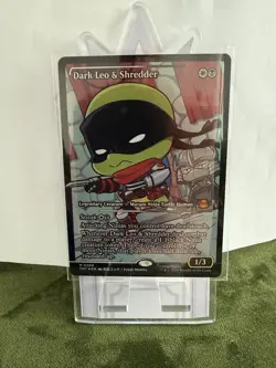 Dark Leo & Shredder Teenage Mutant Ninja Turtles Foil - Image 1