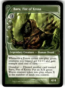 MTG Baru, Fist of Krosa Future Sight 142/180 Regular Rare magic the gathering LP - Image 1