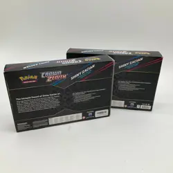 Lot of (2) Pokemon TCG Crown Zenith Premium Figure Collection Boxes SEALED - Image 2