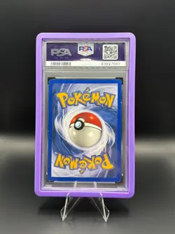 Pokemon TCG Shining Steelix Holo Card Neo Destiny Unlimited PSA 8 NM-MT W/ Guard - Image 2