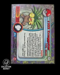 Pokemon Topps TV Animation Edition Exeggutor #103 LP Blue Logo - Image 2
