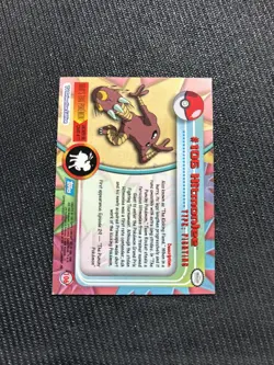Hitmonlee #106 - Topps Blue Logo - TV Series - NON-HOLO - Pokemon Card - LP - Image 2