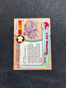 1999 Pokemon Card Topps - Weezing #110 - Series 1 Blue Logo LP - Image 2