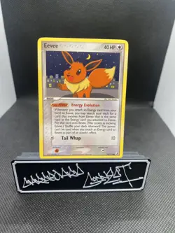 Eevee 55/115 Unseen Forces 2005 Pokemon Miki Tanaka Eeveelution - Image 1