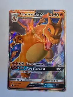 Charizard GX SM211 Promo SM Black Star Promos Pokemon NM - Image 1