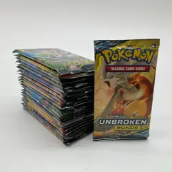 Lot of (22) Pokemon TCG Sun & Moon Unbroken Bonds Booster Packs SEALED - Image 1