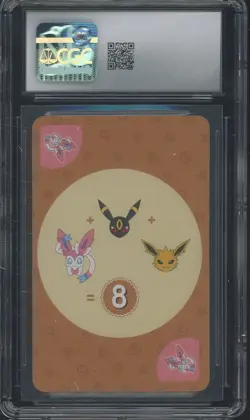2019 Pokemon Korean Playing Cards Point Salad Eevee Edition Sylveon CGC 10 - Image 2