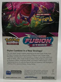 Lot of (36) Pokemon TCG Fusion Strike Booster Packs SEALED w/Display Box - Image 2