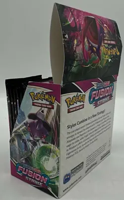 Lot of (36) Pokemon TCG Fusion Strike Booster Packs SEALED w/Display Box - Image 4