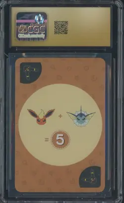 2019 Pokemon KOR Playing Cards Point Salad Eevee Edition Umbreon CGC 10 PRISTINE - Image 2