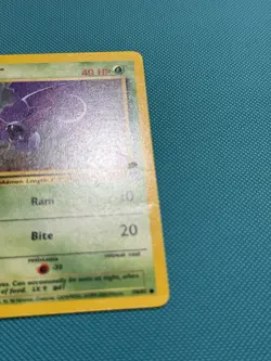 Zubat 70/82 Team Rocket 1st Edition Regular VINTAGE POKEMON (DMG) - Image 2