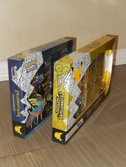 POKEMON TCG Celebrations Pikachu Pikachu V-Union & Zacian Pin Box 25th Ann NEW! - Image 3