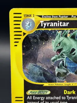 Tyranitar 029/165 Expedition Base Set Holo Ultra Rare Pokemon TCG Nintendo - Image 4