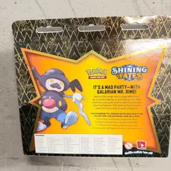 Pokemon TCG Shining Fates Mad Party Pin Collection Galarian Mr. Time SEALED - Image 5