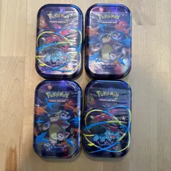 Pokemon TCG Mega Evolutions Mini Tin Sealed New - Image 1