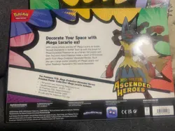Pokemon Ascended Heroes Premium Poster Collection Mega Lucario - Image 2
