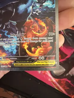 Mega Charizard X EX 125/094 Secret Rare🔥Phantasmal Flames NM Fresh Pull Pokemon - Image 5