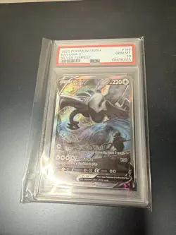 Pokemon Lugia V Alt Art PSA10 Silver Tempest 186 - Image 1