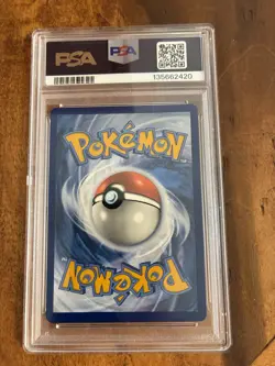 Pokemon Team Rockets Tyranitar Prerelease Staff Stamped PSA 9 - Image 2