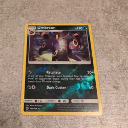 Pokemon Umbreon 120/214 - SM Lost Thunder - Reverse Holo - Excellent - Image 1