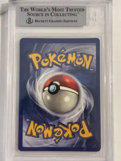 1999 Pokemon Jolteon Jungle Unlimited Holo Rare Beckett Graded 9 4/64 - Image 2