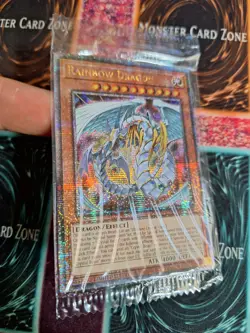 Yu-Gi-Oh! Rainbow Dragon TN23-EN004 Quarter Century Secret Rare Limited NM - Image 2