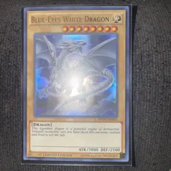 YuGiOh Cards - Blue-Eyes White Dragon - MVP1-ENSE4 **Near Mint** - Image 1