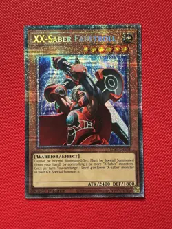 Yugioh! XX-Saber Faultroll STARLIGHT RARE L26D-ENX04 Legendary Modern Decks NM - Image 1