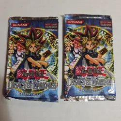 2 Yugioh TCG! SEALED Legacy of Darkness Booster Pack 1st Edition - Image 1
