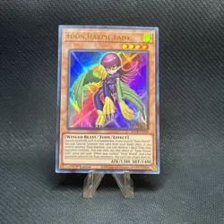 Yugioh! LP Toon Harpie Lady BLCR-EN066 - Image 1