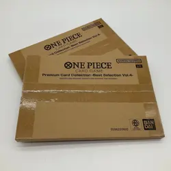 Lot of (2) One Piece TCG Premium Card Collection Best Selection Vol.4 SEALED - Image 1