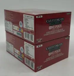 Lot of (2) One Piece TCG OP-13 Carrying On His Will Booster Boxes SEALED NEW - Image 3