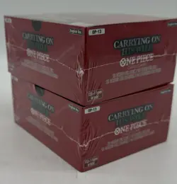 Lot of (2) One Piece TCG OP-13 Carrying On His Will Booster Boxes SEALED NEW - Image 4