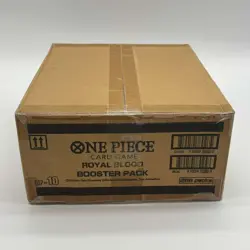 One Piece TCG OP-10 Royal Blood English 12 Booster Box Case Factory Sealed - Image 1