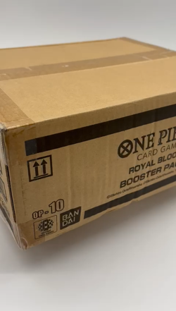 One Piece TCG OP-10 Royal Blood English 12 Booster Box Case Factory Sealed - Image 2