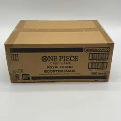 One Piece TCG OP-10 Royal Blood English 12 Booster Box Case Factory Sealed - Image 4