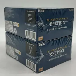 Lot of (2) One Piece TCG OP-03 Pillars Of Strength Booster Boxes SEALED - Image 3