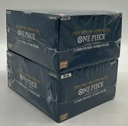 Lot of (2) One Piece TCG OP-03 Pillars Of Strength Booster Boxes SEALED - Image 4